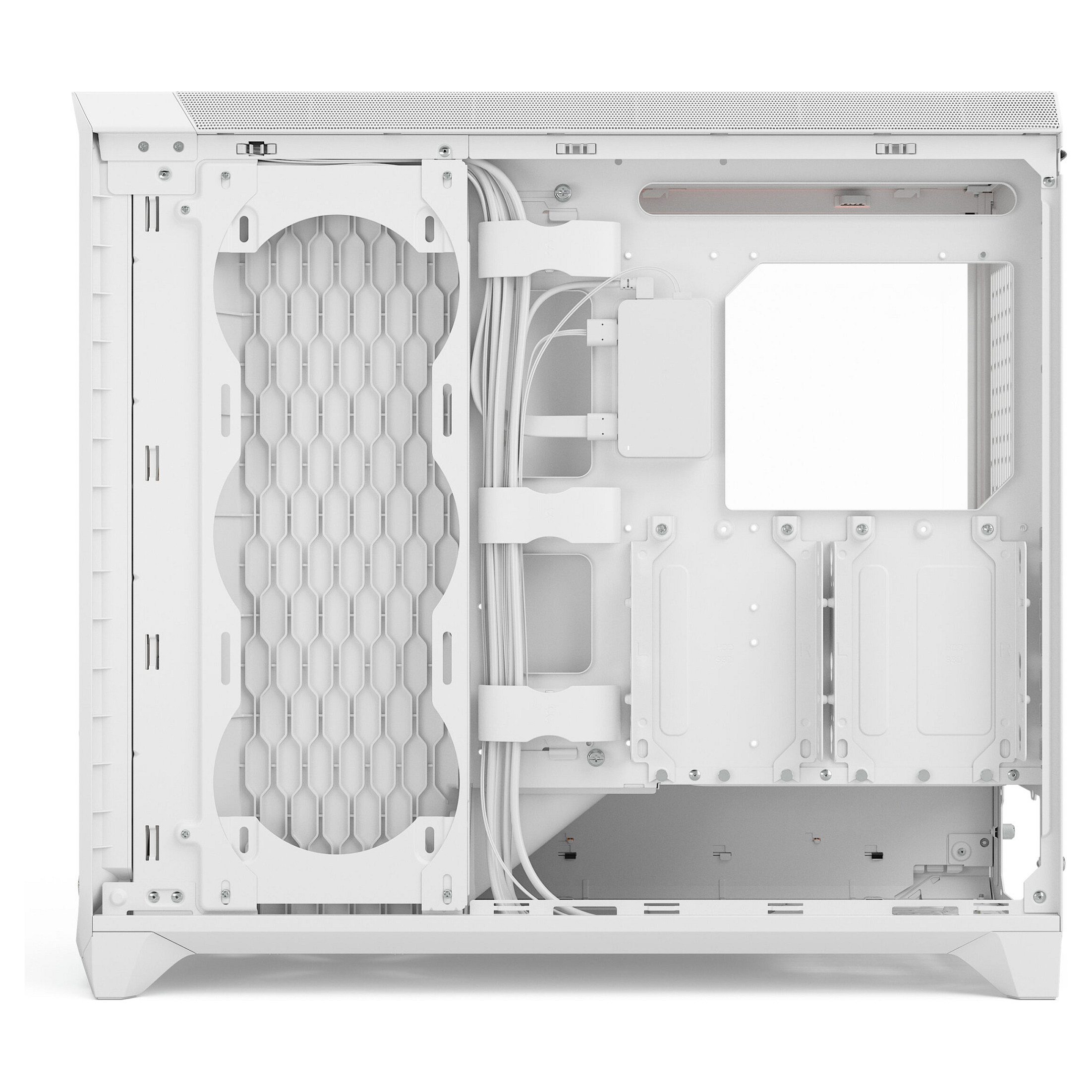 Kasë PC Fractal Design Meshify 3 XL Ambience Pro RGB / EATX / ATX / 3x 140mm RGB Fan / Tempered Glass - Bardhë - 13