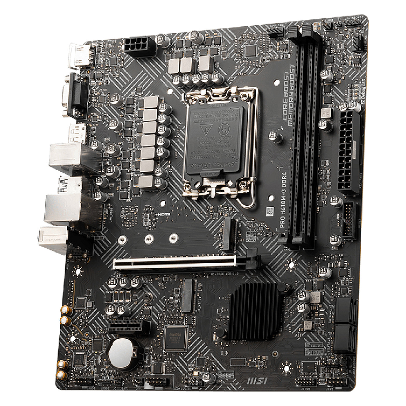 Pllakë Amë 1700 MSI PRO H610M-G DDR4 - 3
