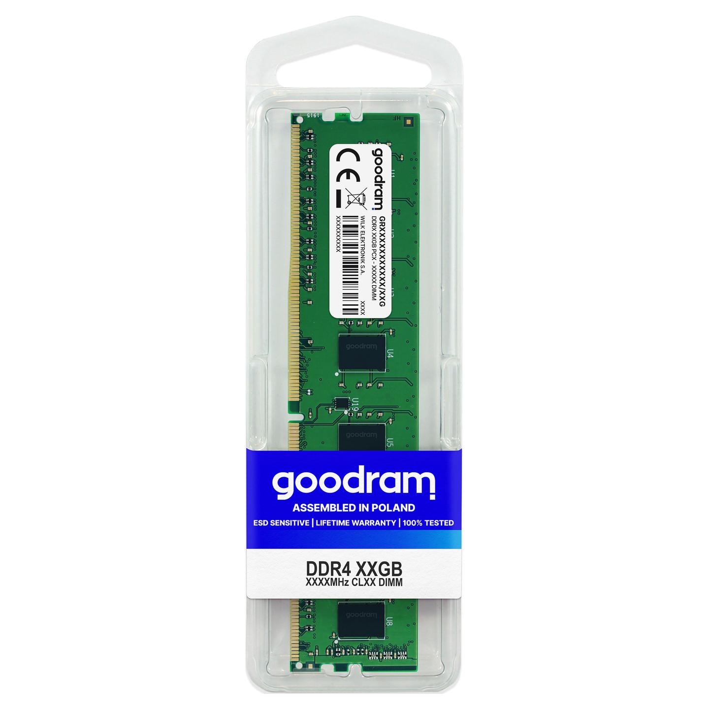RAM Memorie DDR4 GOODRAM, 8GB, DIMM, 3200MHz, CL22 