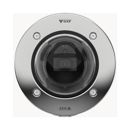 Kamerë Sigurie IP CCTV Axis P3268-SLVE, 8MP, 4K, 1/1.8", 4.3–8.6mm, WDR, IR, Audio, PoE, IK11, IP66/67/68 - Zezë/Argjend - 4