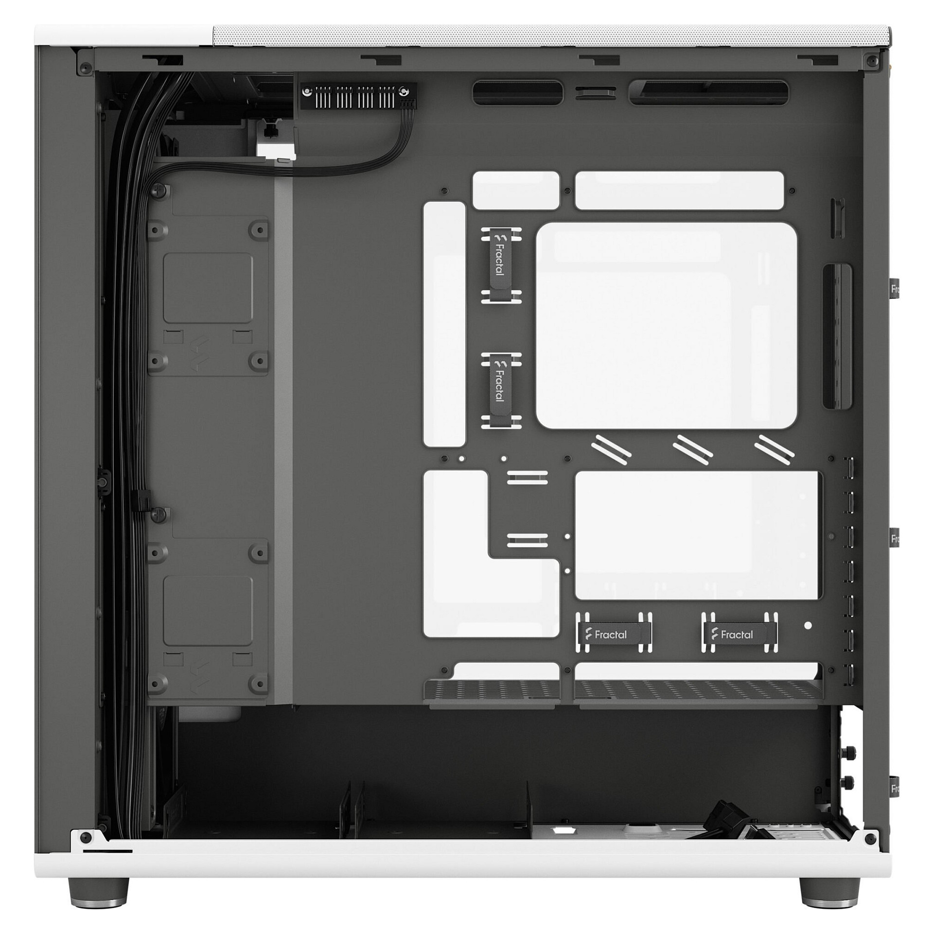 Kasë Fractal Design North XL RC TG Clear Mid Tower – Bardhë - 10