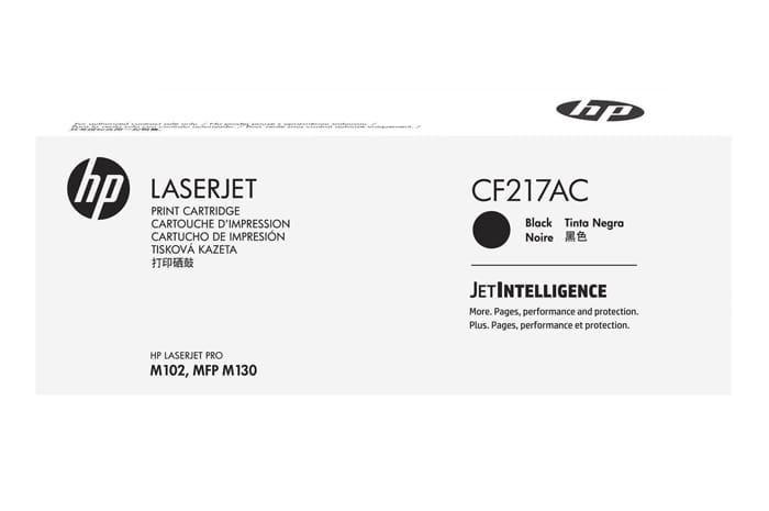 Toner HP 17A, CF217AC, 1.600 Faqe, Original - Zezë