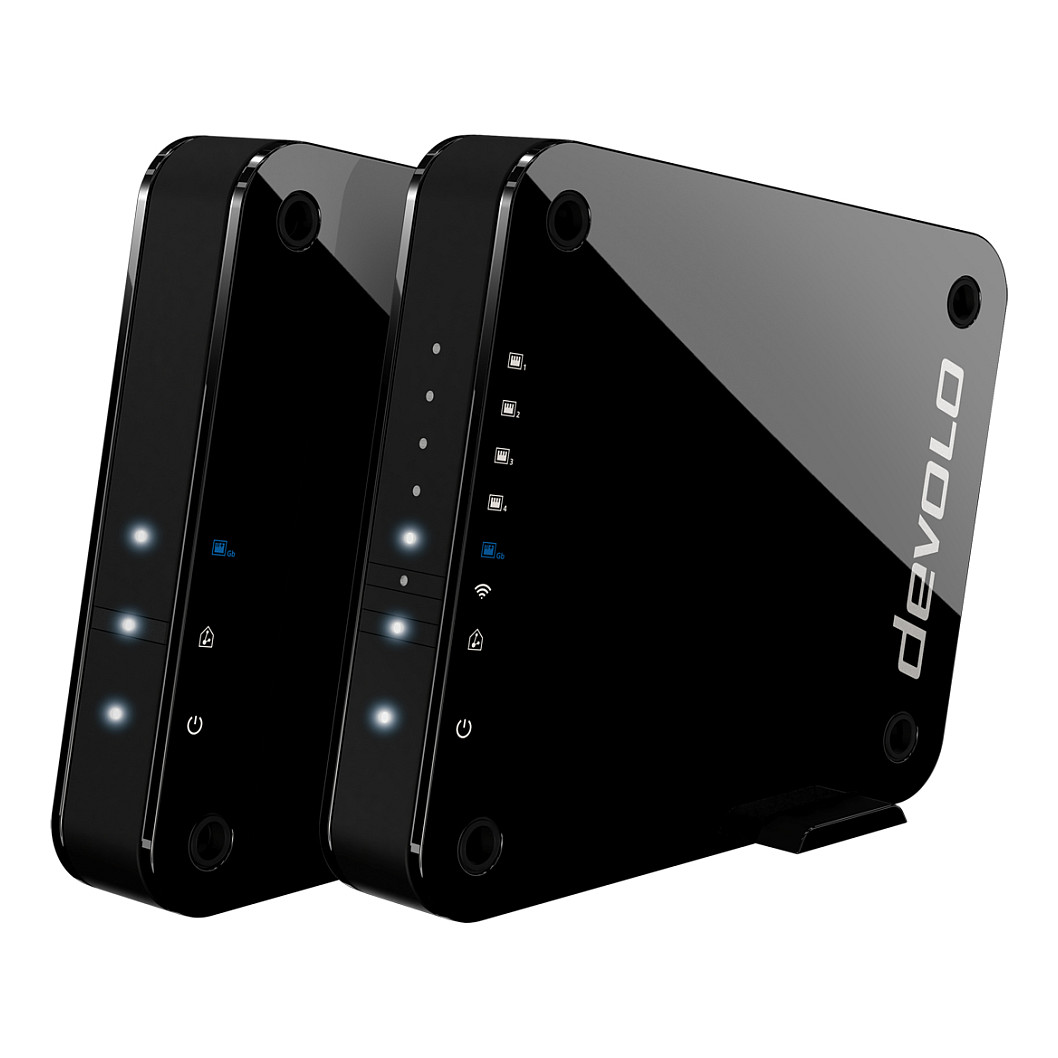 Devolo GigaGate Starter Kit / Wireless Bridge / High-Speed WLAN / AC1733 + 300Mbps / 2-Piece