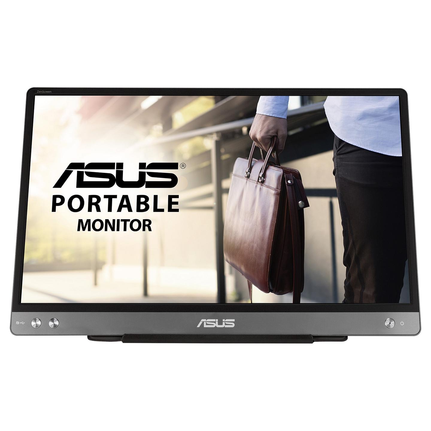 Monitor ASUS ZenScreen MB14AC / 14" / FHD IPS / 60 Hz / 5 ms / USB-C - Gri - 1