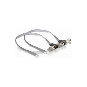 Slotblech - Seriell 2xPort 2mm Pinabstand - 1