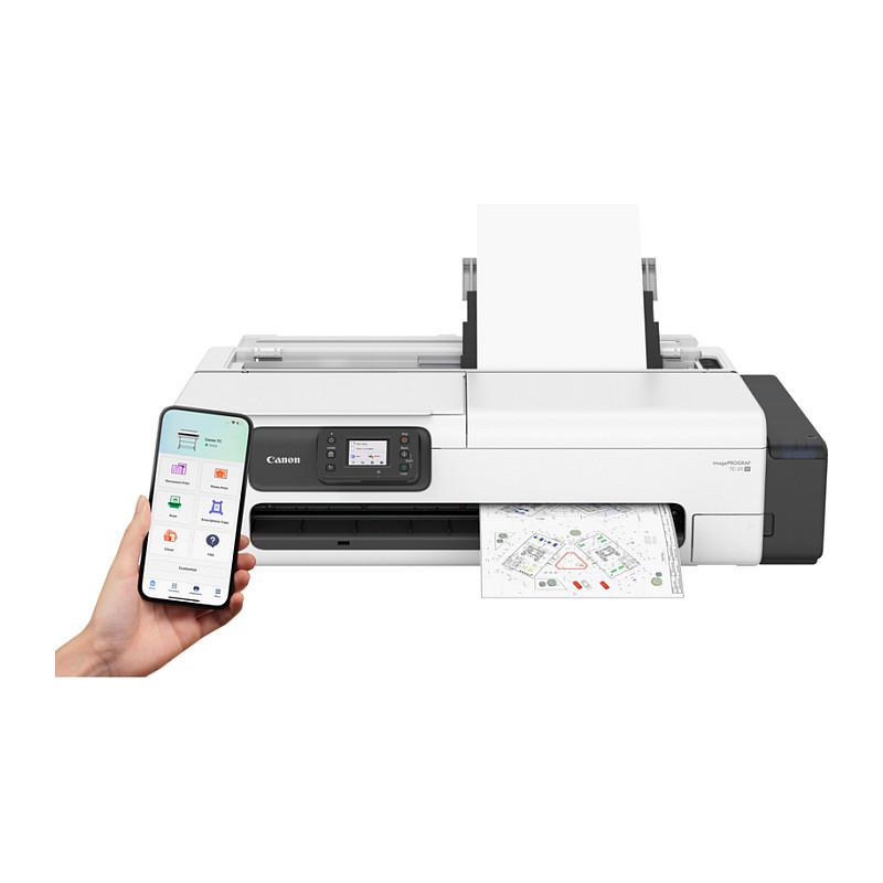 Printer Plotter Canon imagePROGRAF TC-21M / Inkjet / A1 / 2400 × 1200 DPI / Skaner - Zezë/Bardhë - 13