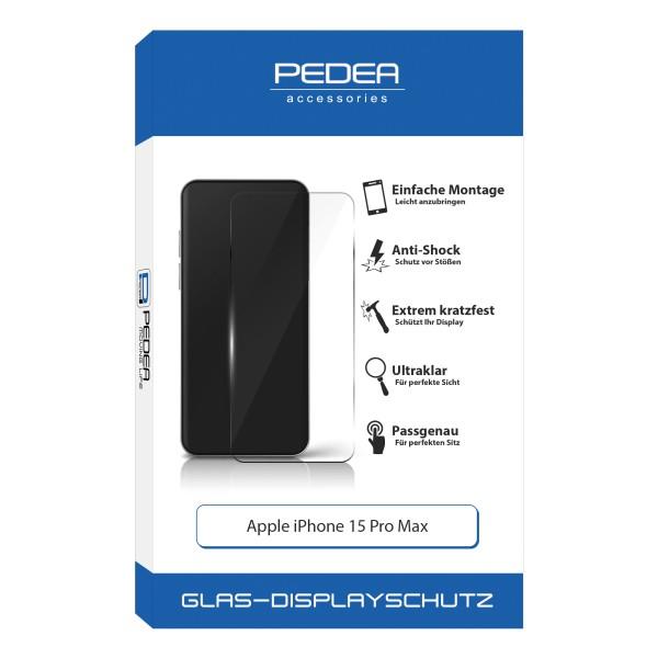 Mbrojtëse Ekrani PEDEA për iPhone 18 Pro Max, Xham i Temperuar, 8–9H, 0.3mm - Transparente