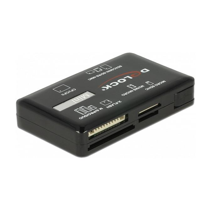 Lexues Kartelash DeLOCK 91758 / CF / SD / SDHC / SDXC / microSD / microSDHC / MMC / MS / M2 / xD / USB 3.2 Gen 1 / USB-A / 5 Gbit/s - Zezë - 3
