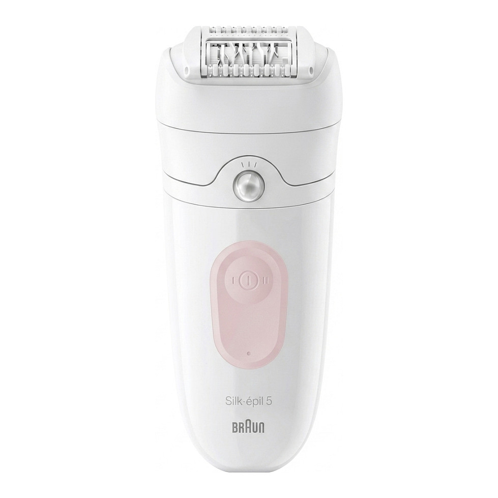 Depilator elektrik Braun Silk-épil 5 5-060 / MicroGrip / Wet & Dry / SmartLight - Bardhë