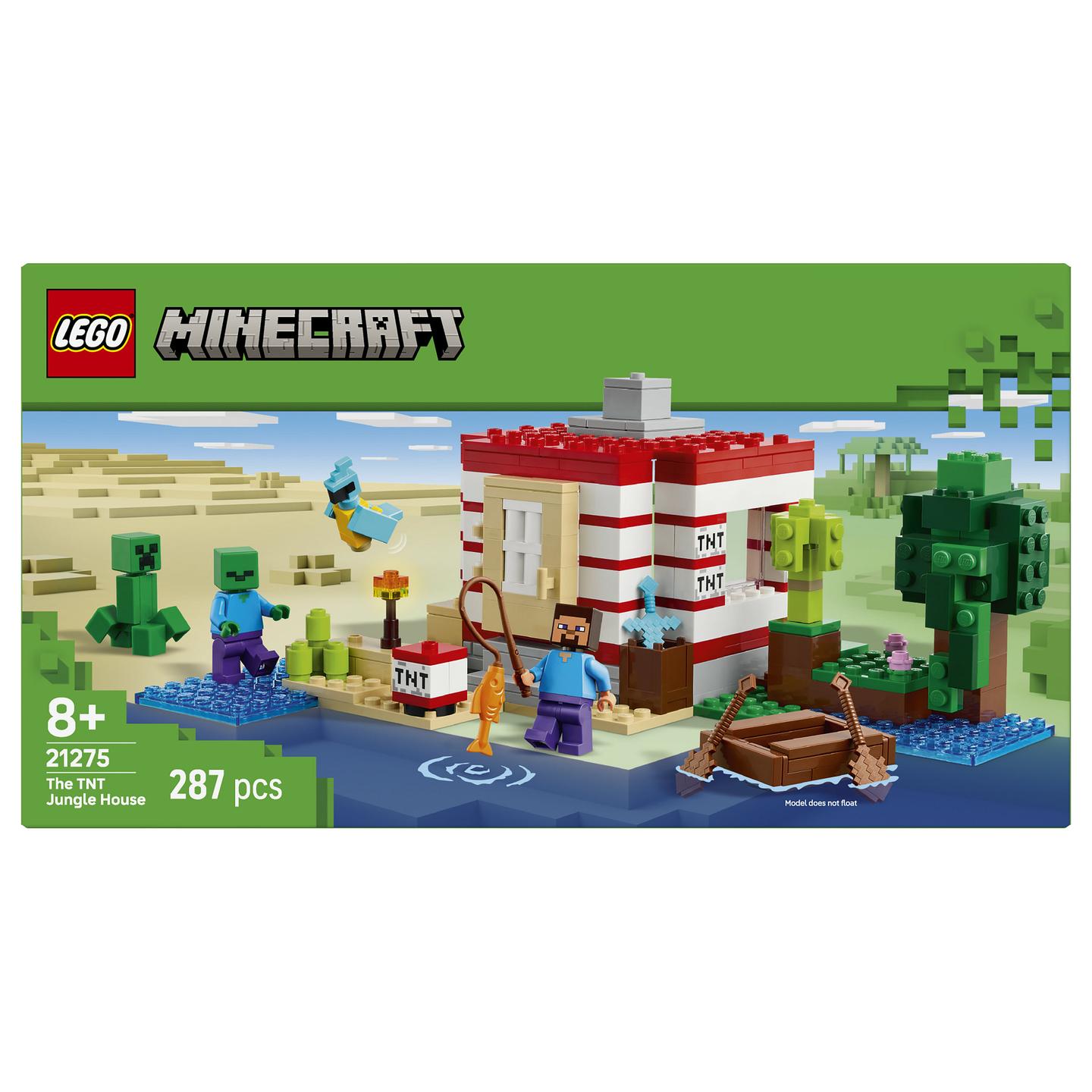 LEGO Minecraft The TNT Jungle House - 29
