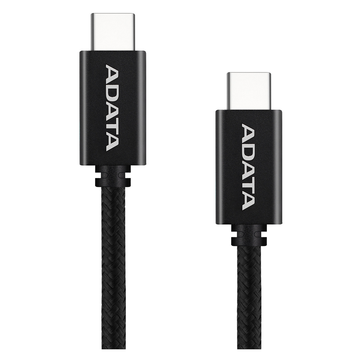 Kabllo USB ADATA CACC-200PN-BK / USB-C në USB-C / USB 2.0 / 100W / 5A / 2m - Zezë