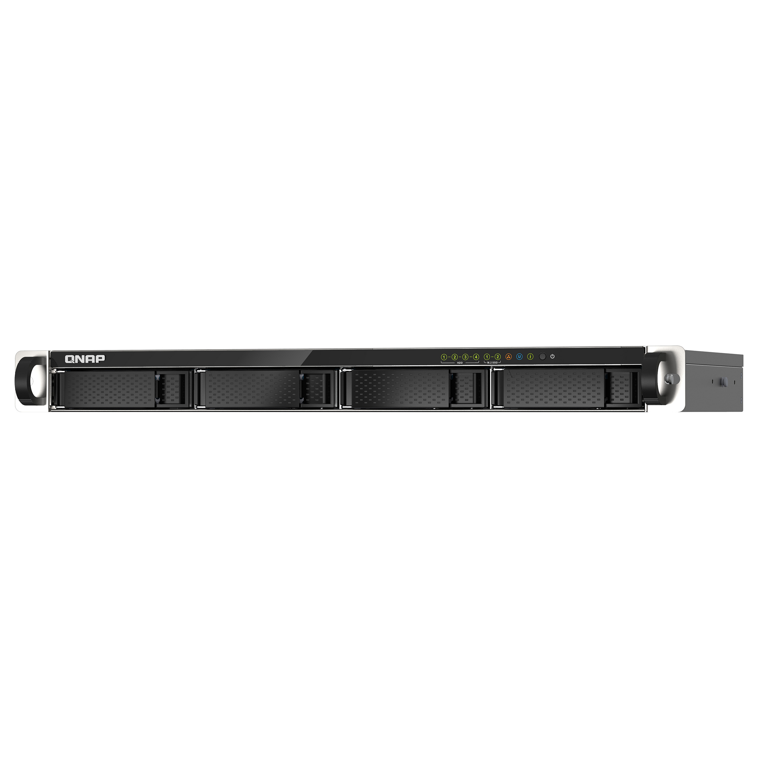 QNAP TS-435XeU 4-Bay Rackmount NAS me Dual 10GbE SFP+, 2.5GbE, 4GB DDR4 dhe RAID - 6