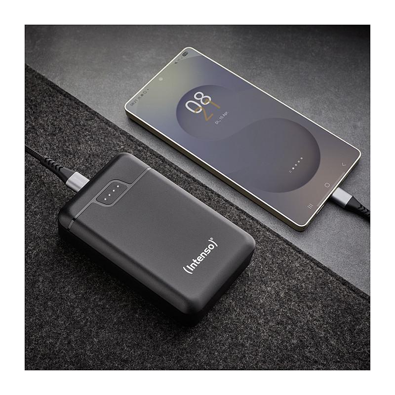Power Bank Intenso B10000 / 10000mAh / 2x USB-A / USB-C / 12W - Zezë - 7