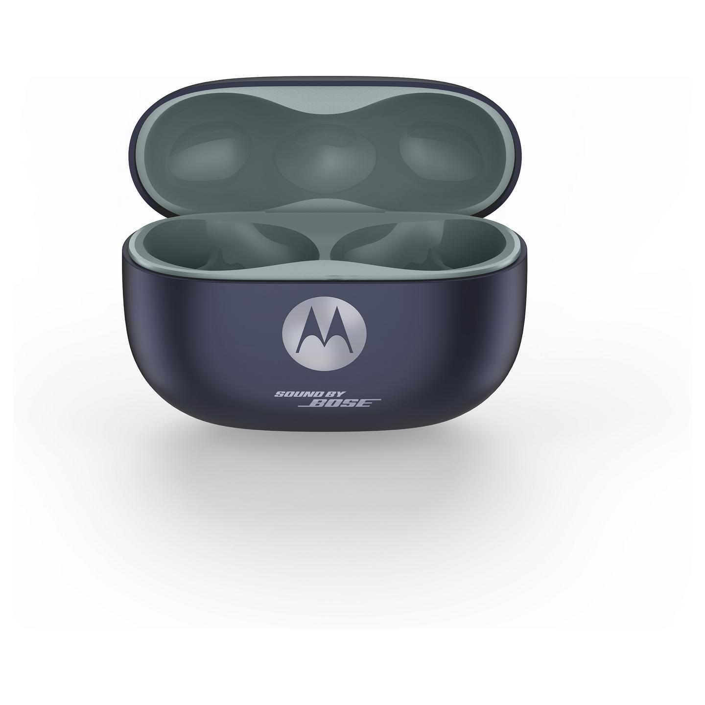 Kufje pa kabllo Motorola moto buds 2 plus / 11 mm + Balanced Armature / Bluetooth 6.0 / Sound by Bose / Dynamic ANC / 40 orë – Zezë - 9