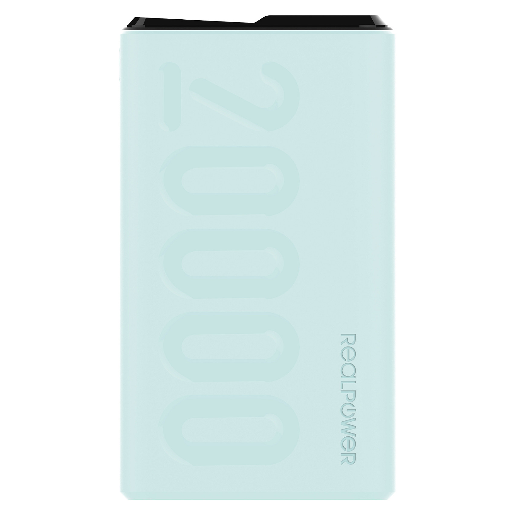 Powerbank RealPower PB-20000PD+ Nutopia / 20000mAh / USB-C + 2x USB-A / 22.5W / Power Delivery - Gjelbër