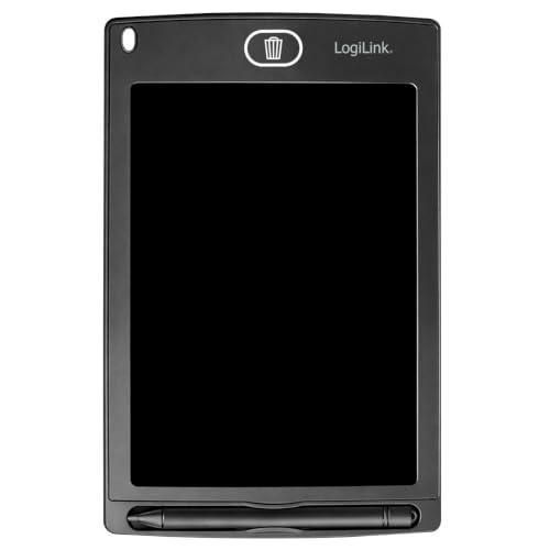 Tablet për shkrim LCD LogiLink / 8.5" / Njëngjyrësh / 2 magnetë - Zezë