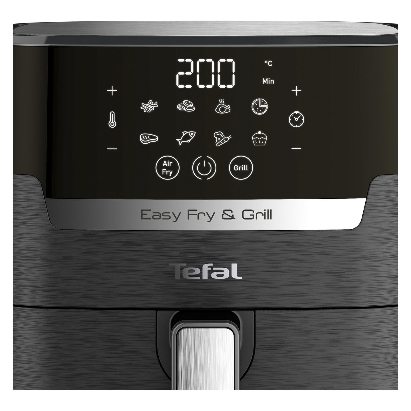 Fryer Tefal Easy Fry & Grill Precision / EY5058 / 4.2L / 1550W / 8 Programe / 80–200°C / Touch / Grill / Dehydrate – Zezë - 3