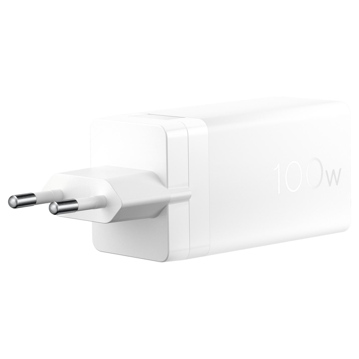 Karikues ASUS AC100-03, GaN, 100 W, 2x USB-C, 1x USB-A - Bardhë - 2