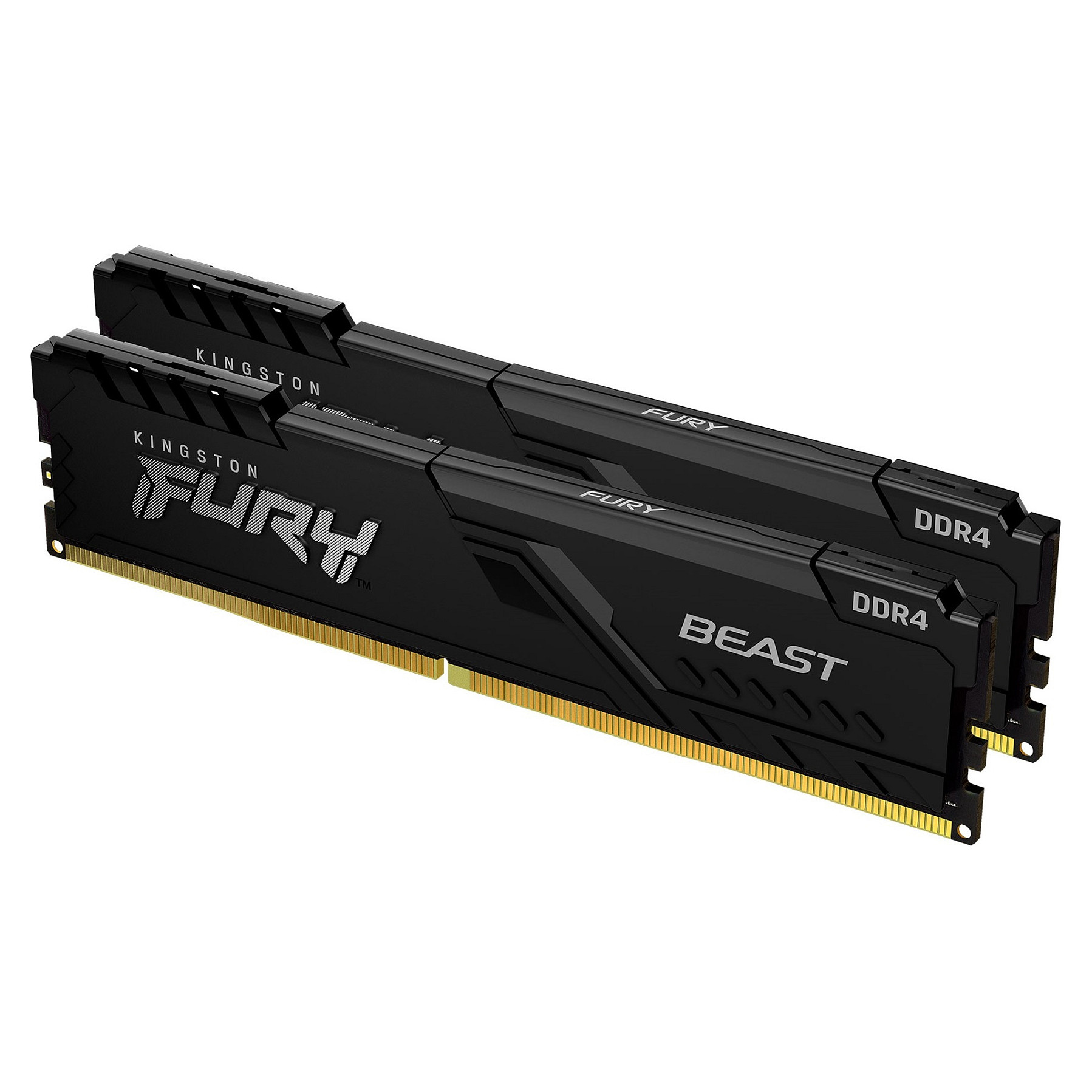 RAM Memorie DDR4 Kingston FURY Beast / 64GB (2x32GB) / DIMM / 3200MHz / CL16 / 288-pin - Zezë