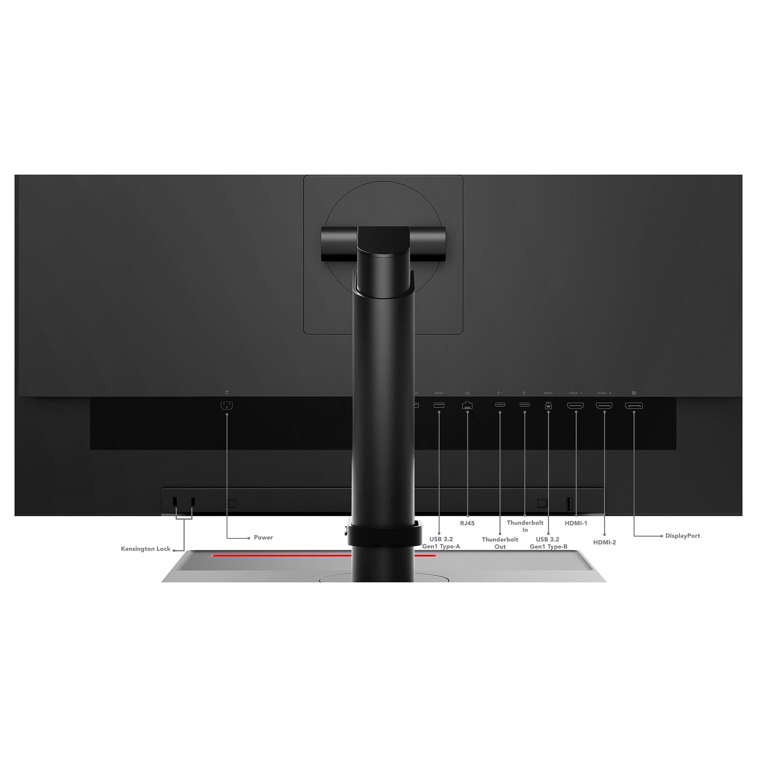 Monitor Lenovo ThinkVision P27u-20 / 27"/ 4K Ultra HD IPS / 60Hz / 4ms / HDMI + DP +USB-C - Zezë - 13