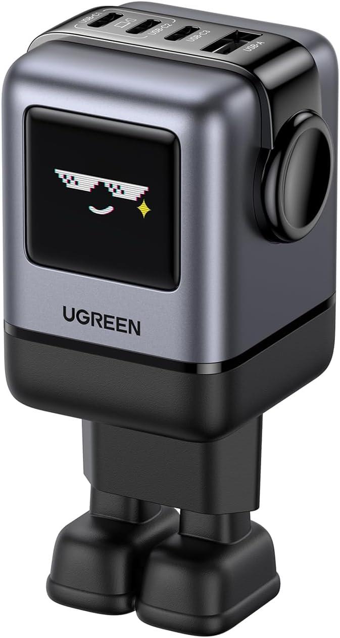 Karikues UGREEN Uno 45515B / GaN / 100 W / 3x USB-C / USB-A / USB Power Delivery – Zezë