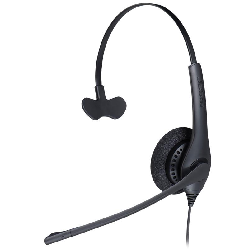Kufje me kabllo Jabra BIZ 1500 Mono QD / 1513-0154 / Quick Disconnect / Noise Cancelling / Mono – Zezë - 1
