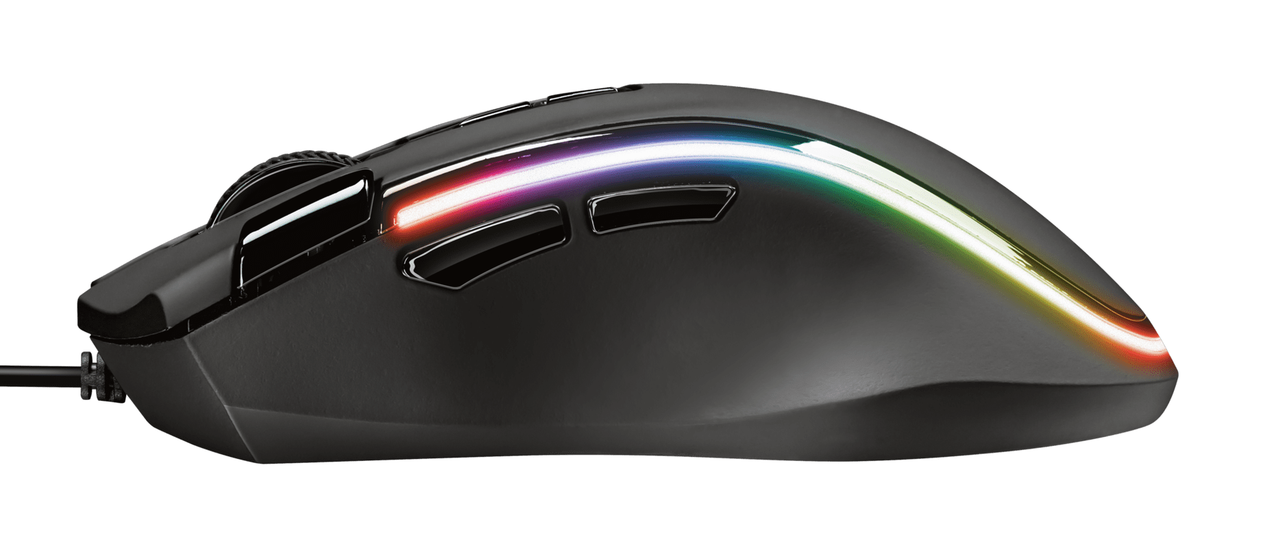 Maus Gaming Trust GXT188 Laban / 100-15.000 DPI / 125-1000Hz / 300 IPS / USB 2.0 / 1.8m / RGB / I zi - 3