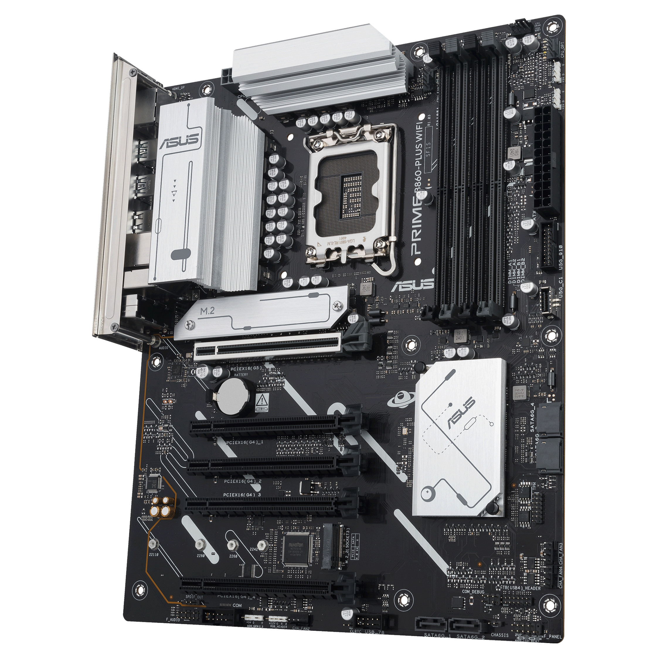 Pllakë Amë MB Intel LGA1851 ASUS PRIME B860-PLUS WIFI DDR5 - 5
