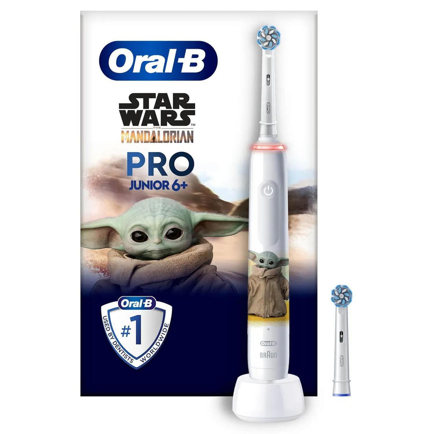 Furçë dhëmbësh elektrike Oral-B Pro Junior Star Wars 6+ / 2 Modalitete / Sensor Presioni – Bardhë/Mix - 2