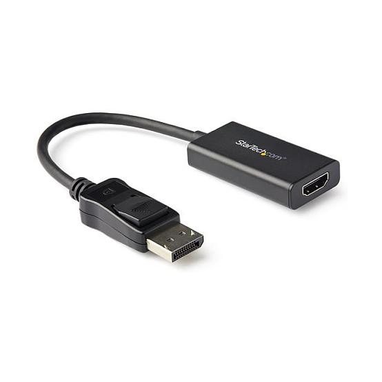 Kabllo DisplayPort StarTech.com DP2HD4K60H / DisplayPort në HDMI / 0.122m / DisplayPort 1.4 / HDMI 2.0b / 4K 60Hz / HDR10 - Zezë