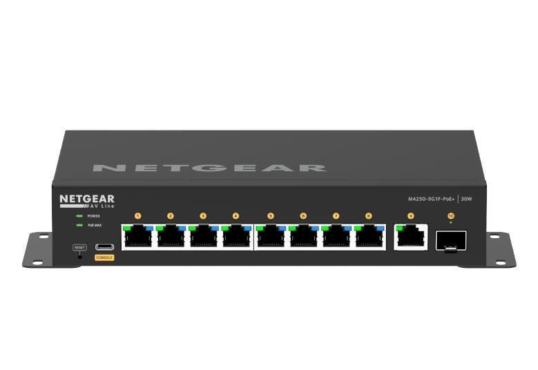 NETGEAR M4250 GSM4210PD 8-Port Gigabit PoE+ – 1× SFP, 110W, AV Managed – Zezë - 1