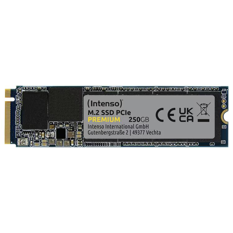 SSD e Brendshme Intenso Premium, 500GB, M.2 2280, PCIe Gen3 x4 NVMe 1.3, 2100MB/s Read, 1700MB/s Write