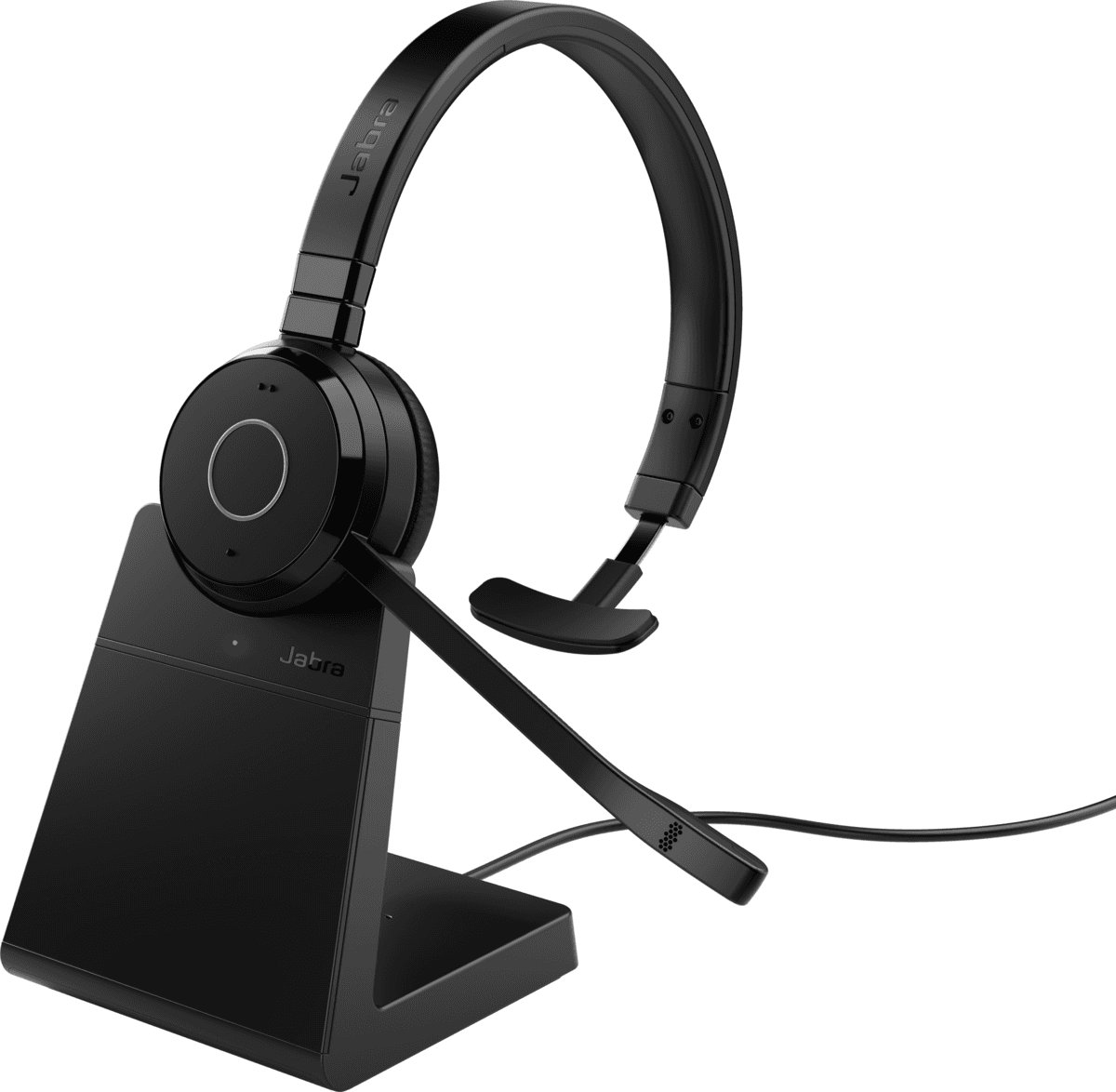 Kufje pa kabllo Jabra Evolve 65 TE MS Mono, Bluetooth 5.2, USB-A, Microsoft Teams - Zezë - 2