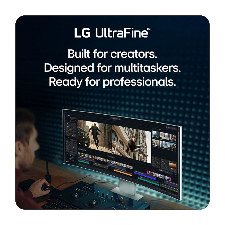 Monitor LG 40U990A-W / 40"/ WUHD Nano IPS / 120 Hz / 5 ms / Curved / HDMI+DP+HDCP - Bardhë - 7