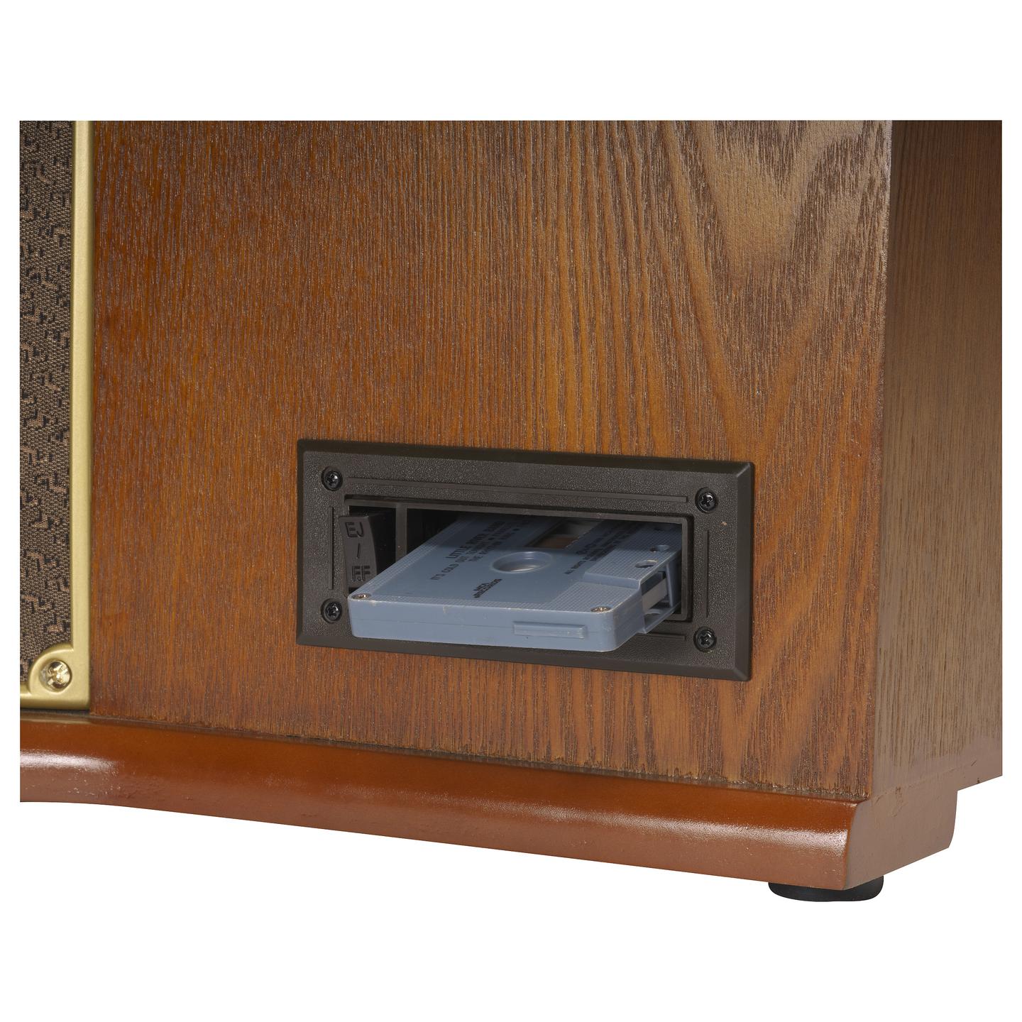 Gramafon Denver MRD-51, 33 1/3, 45, 78 RPM, LCD, 5W - Kafe - 10