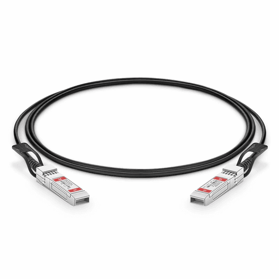 Kabllo DAC Cisco SFP-H25G-CU5M=, SFP28 në SFP28, 25Gbps, 5m - Argjend/Zezë