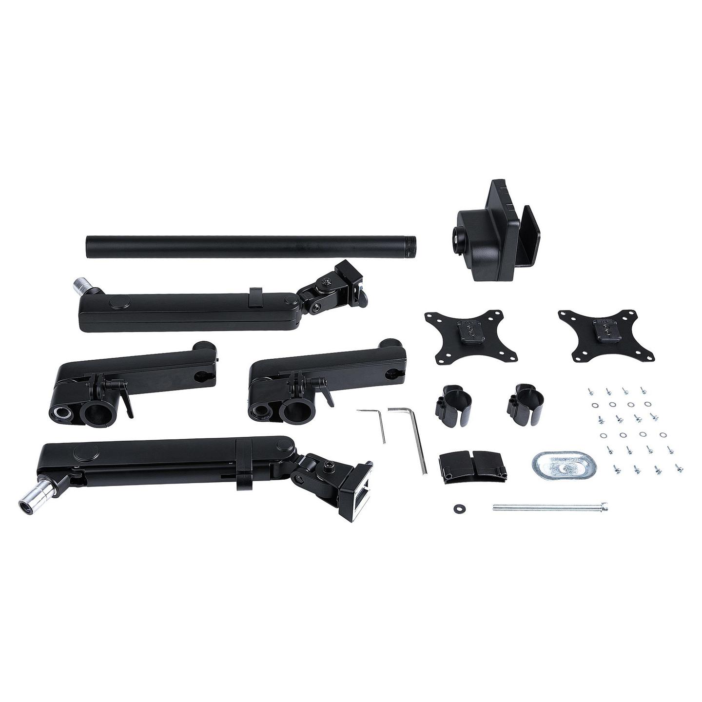 Mbajtëse për Monitor StarTech.com ARMDUALPIVOT, 2 Monitorë, deri 32", 16kg, VESA 75x75–100x100mm, Rregullim Lartësie, Pivot, Tilt - Black - 11