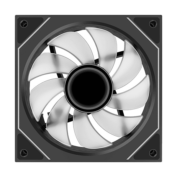 Ftohës për Kasë Fractal Design Aspect 12 RGB PWM / 120mm / 500-1800 RPM / ARGB / PWM – Zezë
