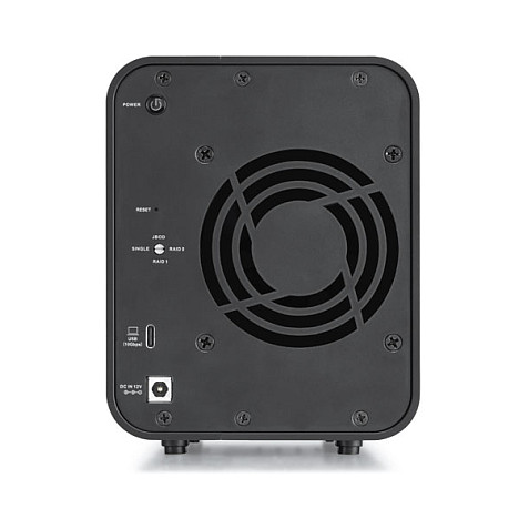 NAS TerraMaster D2-320 Enclosure / 2-Bay / USB3.2 10Gbps / RAID / Diskless - 5