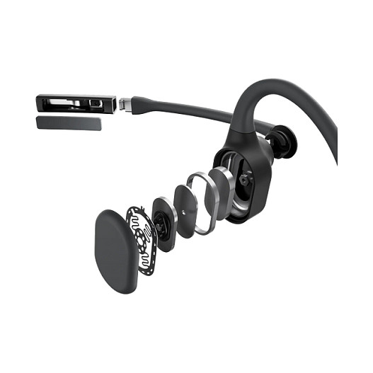 Kufje Shokz OpenComm2 / Headset / Bluetooth / Pa kabllo / të zeza - 4