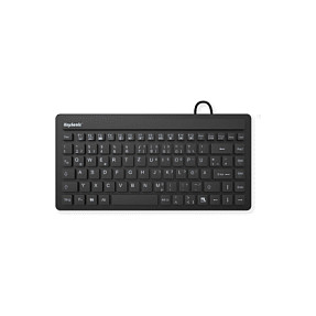 Tastierë me kabllo KeySonic KSK-3230IN (DE) / QWERTZ / 87 Taste / USB / Mini - Zezë