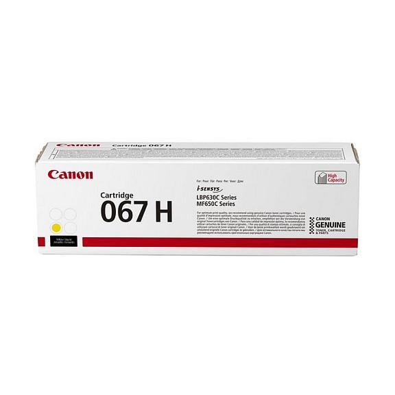 Toner Canon 067H, 2,350 faqe - Verdhë