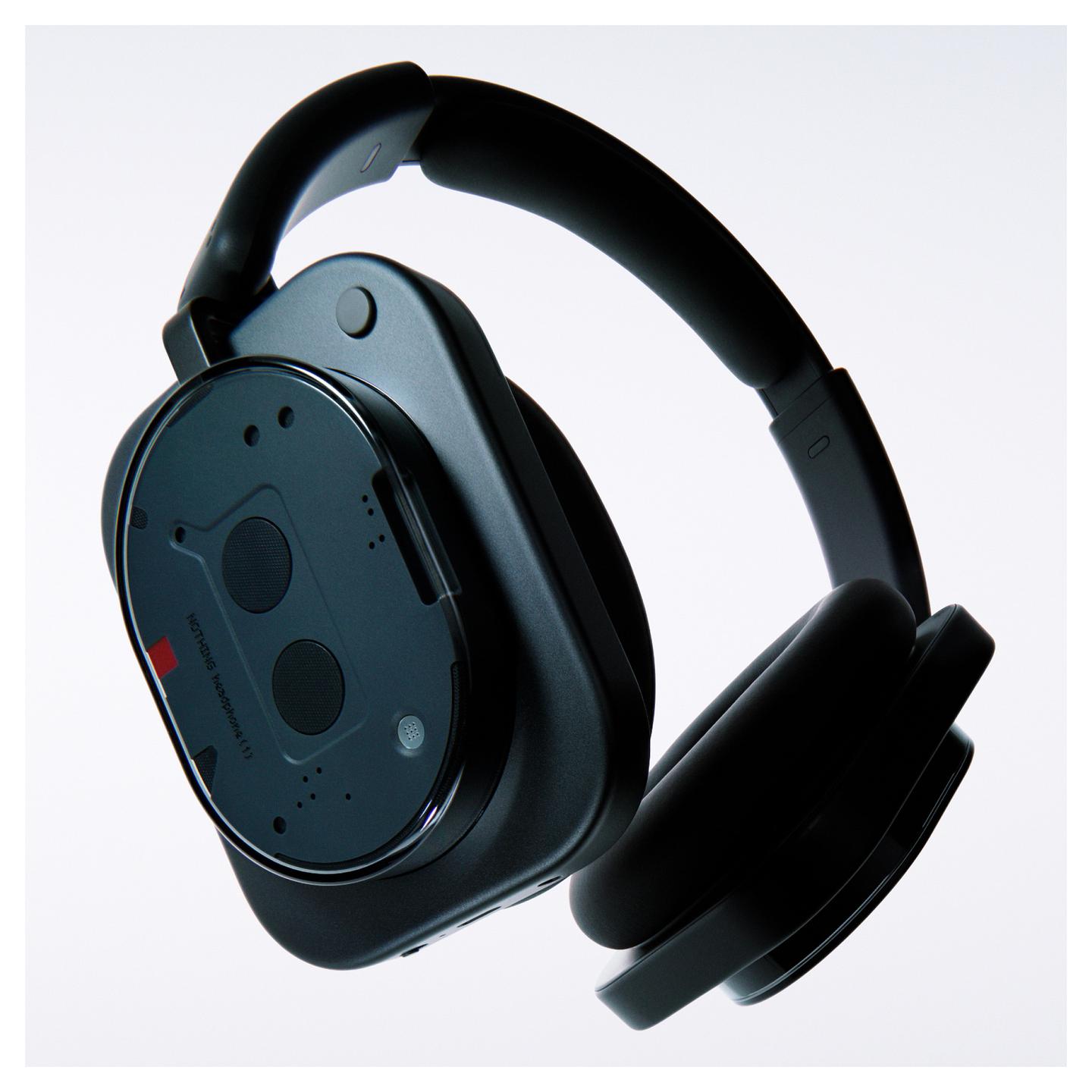 Kufje pa kabllo Nothing Headphone (1) / Over-Ear / Bluetooth 5.3 / 40mm / 20-40000Hz / ANC / LDAC / 4 Mikrofona - Zezë - 6