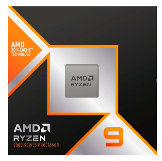 Procesor AMD Ryzen 9 9900X3D / 12 Bërthama / 24 Threads / 4.4GHz / Turbo-5.5GHz / 140 MB Cache / AM5 - Box