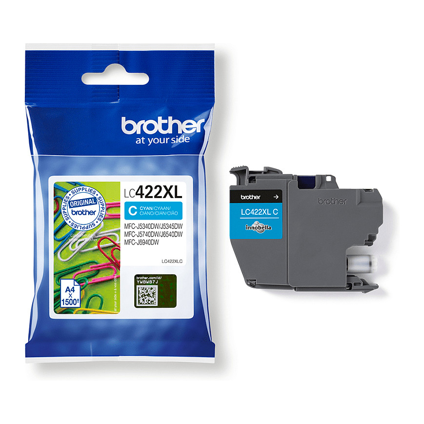 INK Brother LC-422XLC / 1500 faqe – Blu - 3