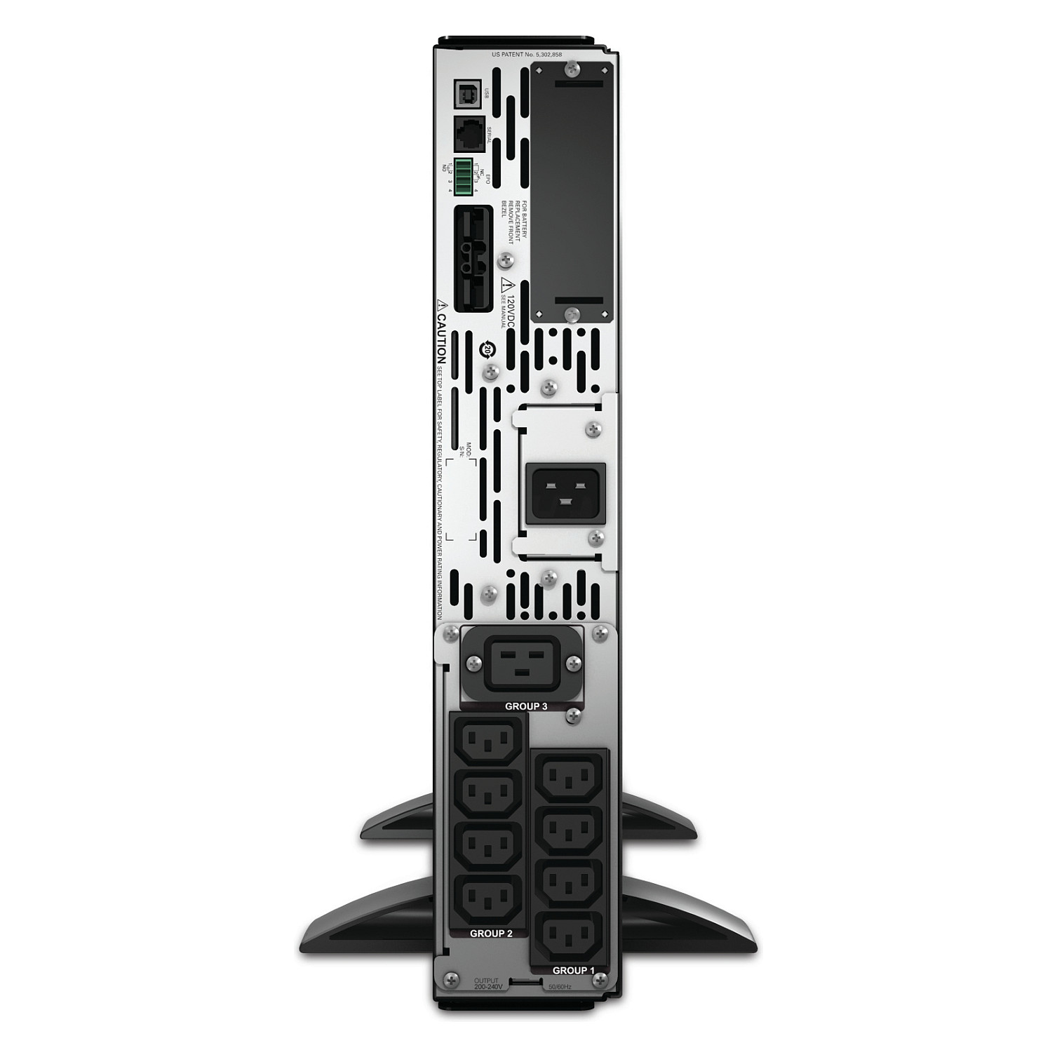 APC SMX3000RMHV2U Smart-UPS X 3000VA / 2700W Rack 2U – Line-Interactive UPS with Pure Sine Wave & SmartSlot - 4