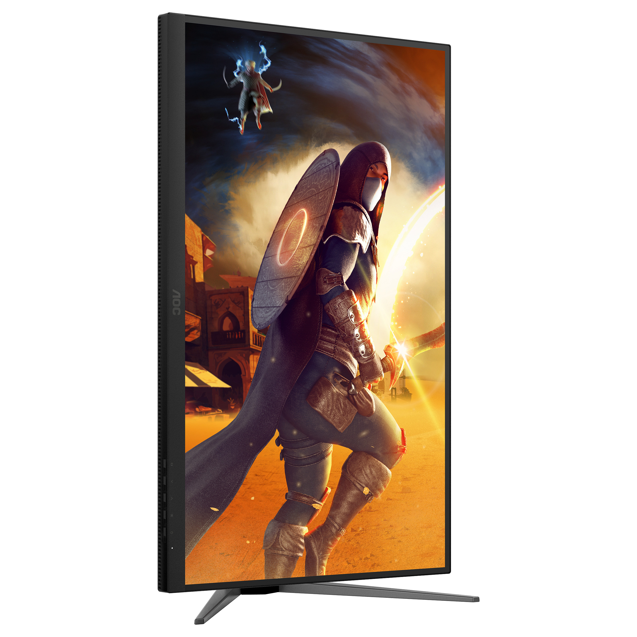 Monitor Gaming AOC U27G4XM / 27"/ 4K Ultra HD Fast IPS LED / 160Hz / 1ms / HDMI+DP - Zezë - 12