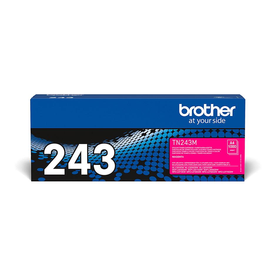 Toner Brother TN-243M, 1000 faqe, për HL-L3210CW, HL-L3230CDW, HL-L3270CDW - Rozë