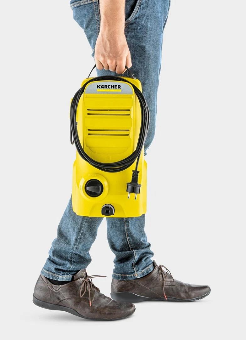 Pastrues me Presion Kärcher K 2 Classic / 1400W / 110bar / 360l/h / 3m - Verdhë/Zezë - 4