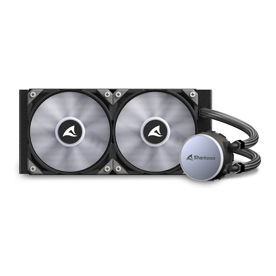 Ftohës për Procesor Liquid Sharkoon S70 RGB AIO 240mm e zezë - 8